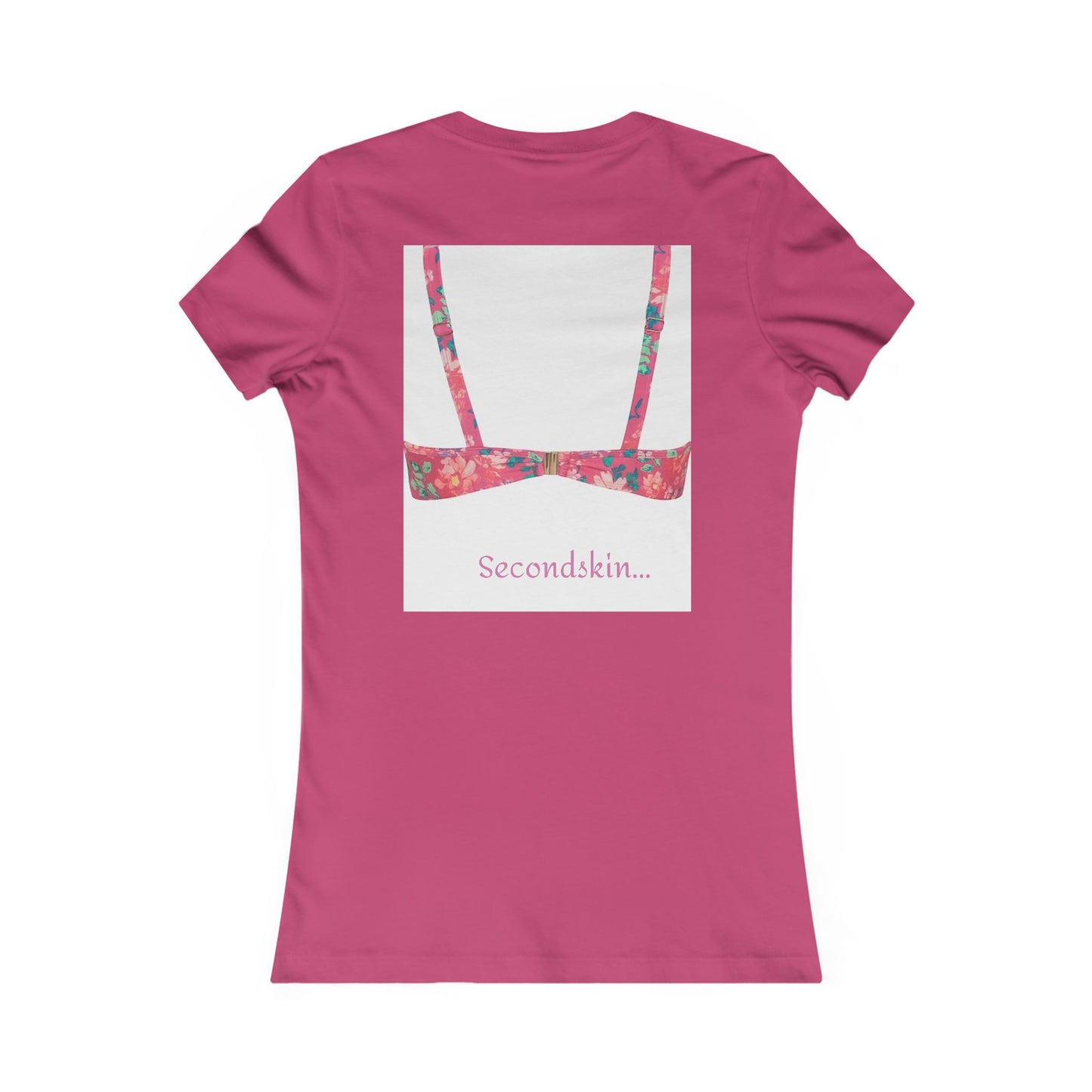 Camiseta con sujetador favorito para mujer