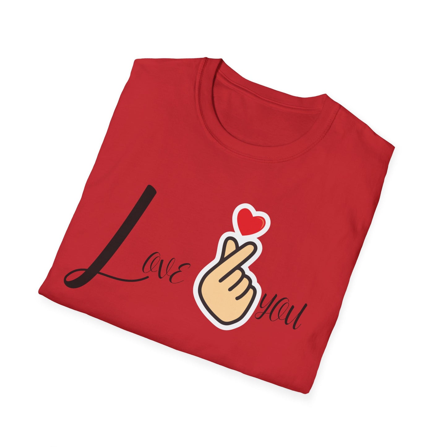Wit Unisex Softstyle Love T-shirt