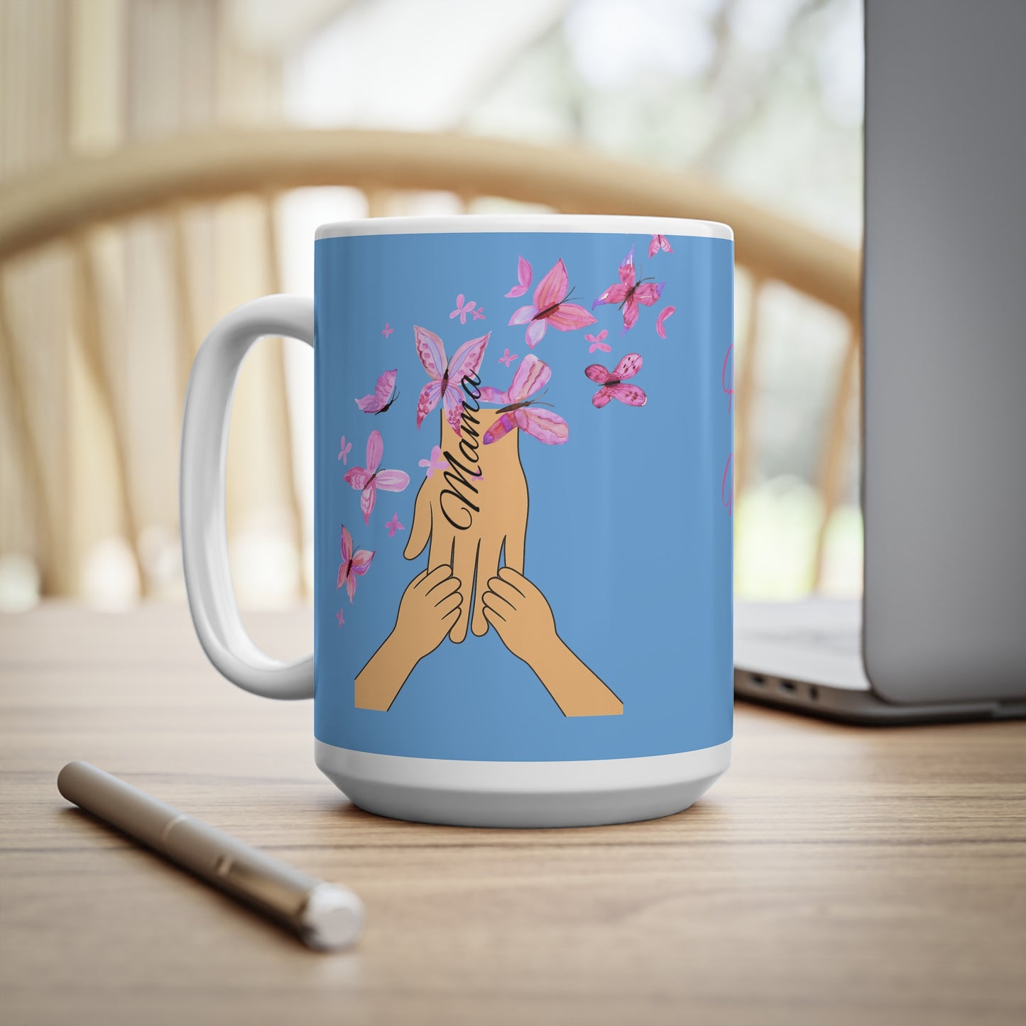 Personalized Floral Mother's Day Coffee Mug | 11oz & 15oz