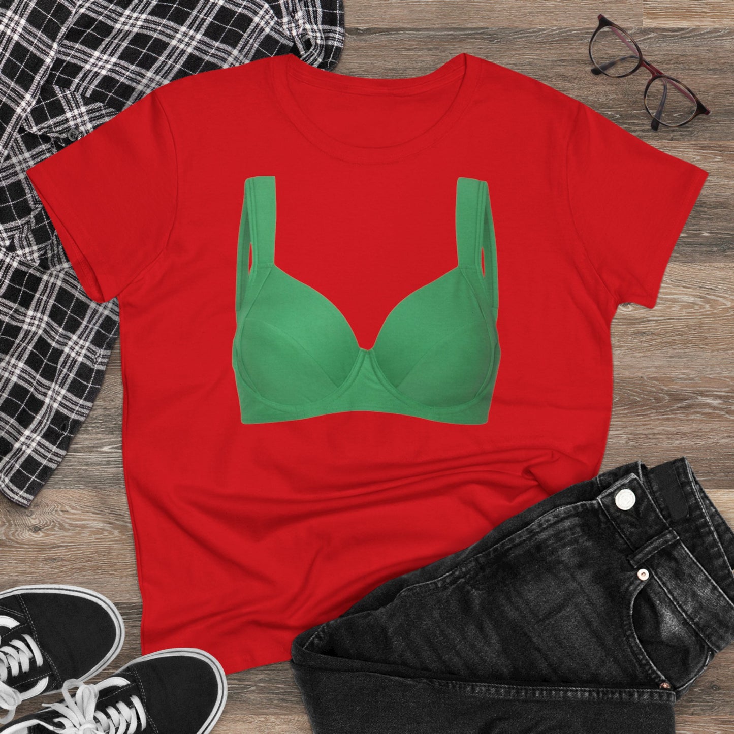 T-shirt en coton pour femmes - T-shirt de fête coloré, tendance, kinky et drôle d'été