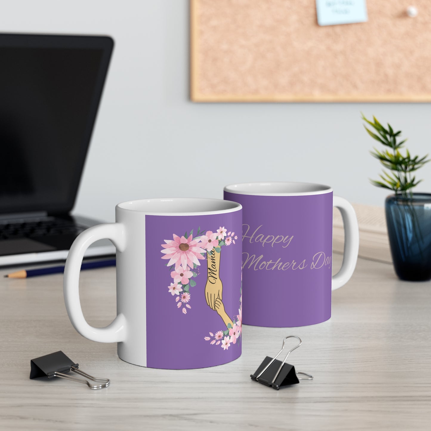 Bloemen Moederdag Koffiebeker, Perfect Cadeau voor Mama