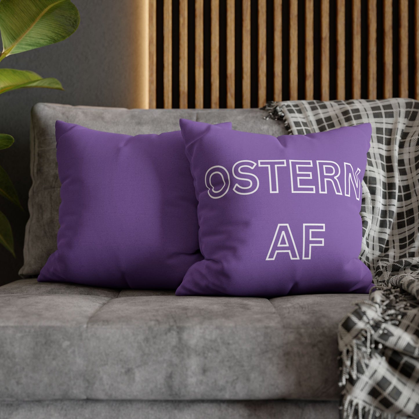 Speels decoratieve kussenhoes „OSTERN AF“ – grappige accent voor thuis met Pasen