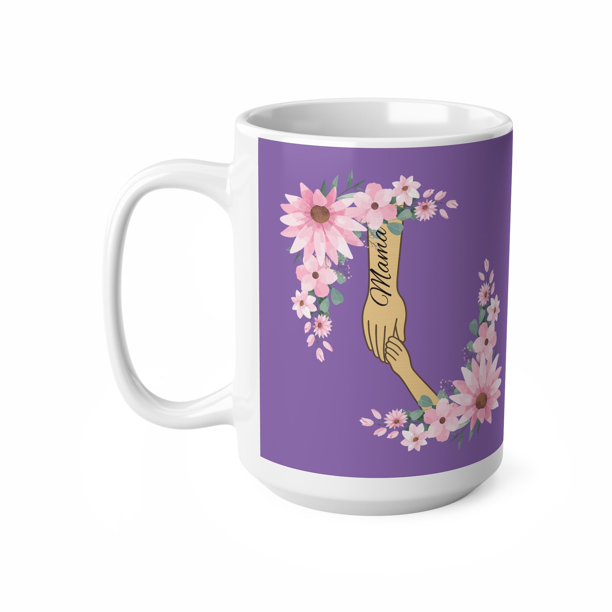 Floral Mother's Day Coffee Mug, Perfect Gift for Mom