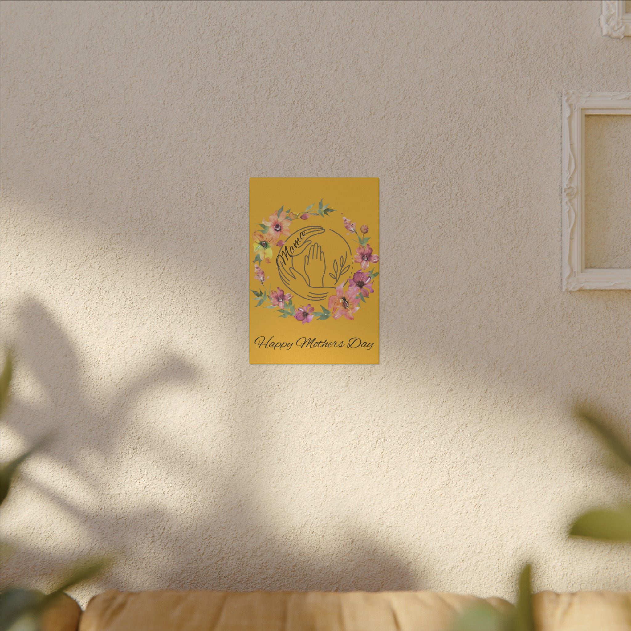 Floral Giclée Print Canvas for Mother's Day – Heartfelt Home Décor