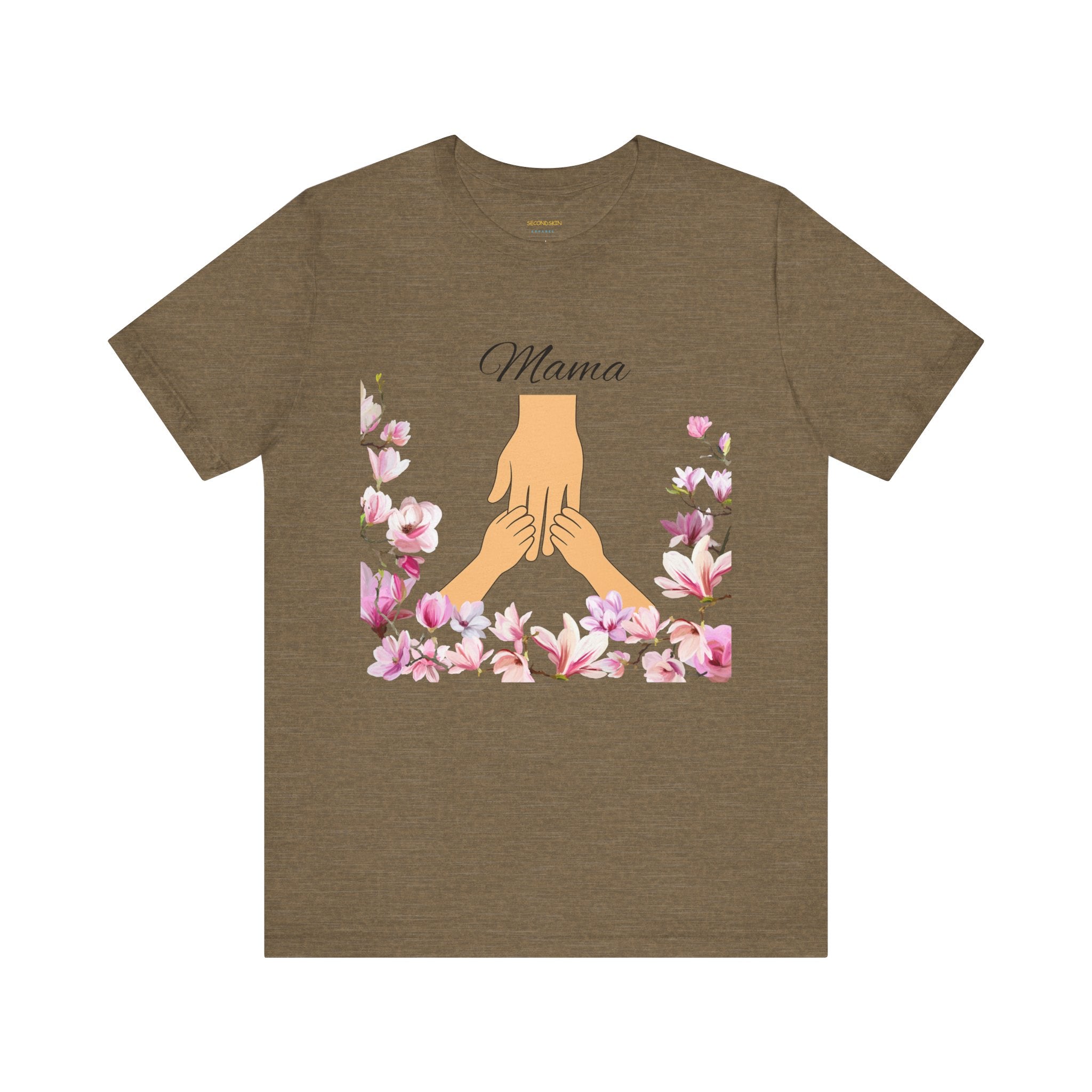 Floral Mama Short Sleeve Tee - Perfect Gift for Mothers!